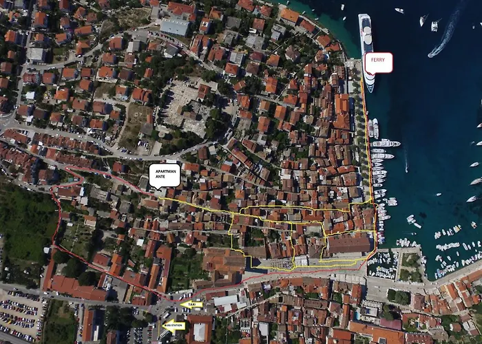 Апартаменты Ante 1 Hvar Center, Pool Хвар